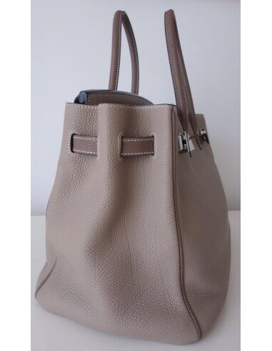 Sac Hermes Birkin 35 bicolore