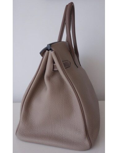 Sac Hermes Birkin 35 bicolore