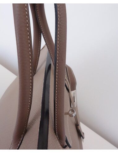 Sac Hermes Birkin 35 bicolore