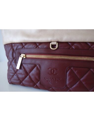 SAC CHANEL COCOON CUIR BICOLORE