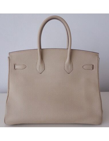 SAC HERMES BIRKIN 35 PARCHEMIN