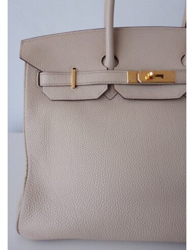 SAC HERMES BIRKIN 35 PARCHEMIN