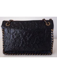 SAC CHANEL NOIR CAMELIA 2