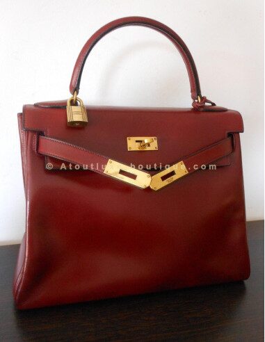 SAC HERMES KELLY 28 VINTAGE