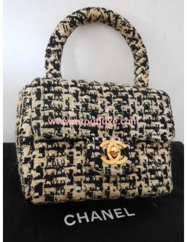 SAC CHANEL MINI MADEMOISELLE TWEED