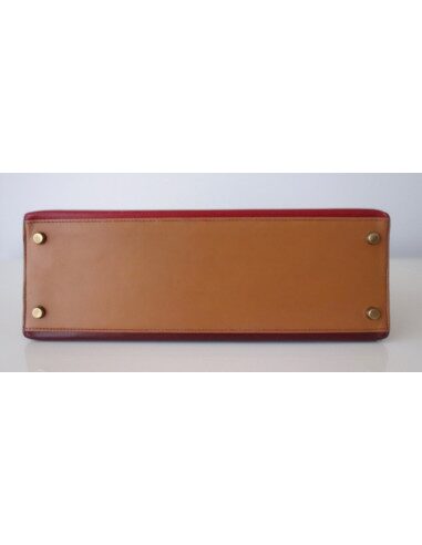 SAC HERMES KELLY TRICOLORE 32