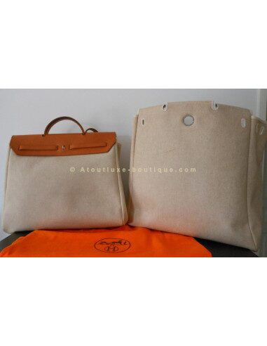 SAC HERMES HERBAG - GRAND MODELE