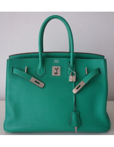 SAC HERMES BIRKIN 35 MENTHE