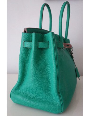 SAC HERMES BIRKIN 35 MENTHE