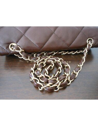 SAC CHANEL TIMELESS GRAND MODELE CHOCOLAT
