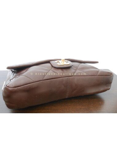 SAC CHANEL TIMELESS GRAND MODELE CHOCOLAT