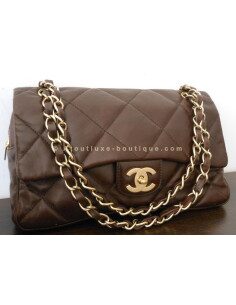SAC CHANEL TIMELESS GRAND MODELE CHOCOLAT