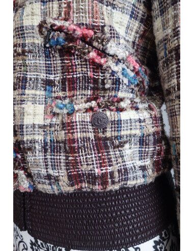 BLOUSON CHANEL TWEED 36FR