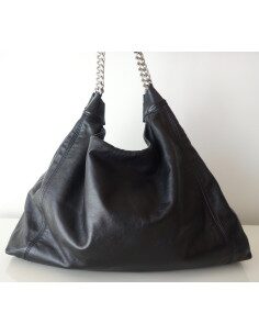 SAC CHANEL SHOPPING NOIR 2
