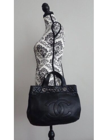 SAC CHANEL SHOPPING NOIR