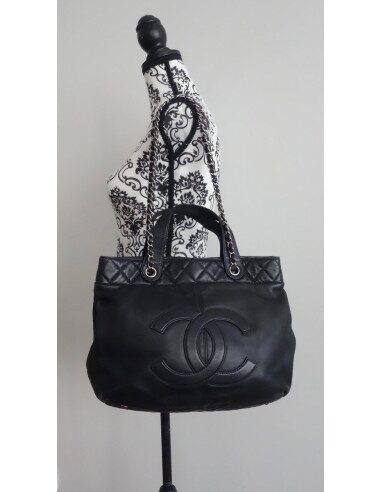 SAC CHANEL SHOPPING NOIR