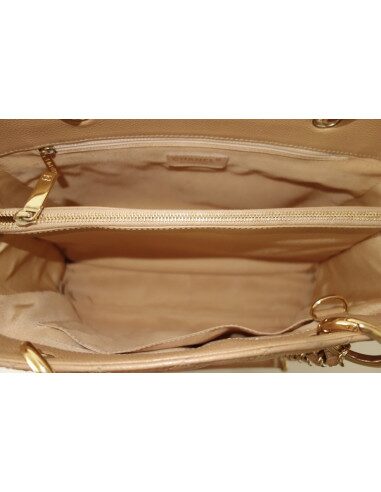 SAC CHANEL SHOPPING GST BEIGE