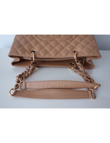SAC CHANEL SHOPPING GST BEIGE