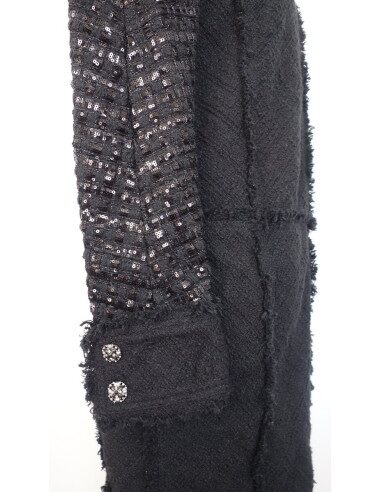 ROBE CHANEL TWEED SEQUINS