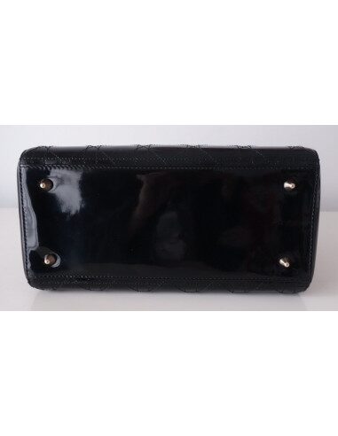 SAC LADY DIOR VERNI NOIR