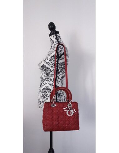 SAC LADY DIOR ROUGE
