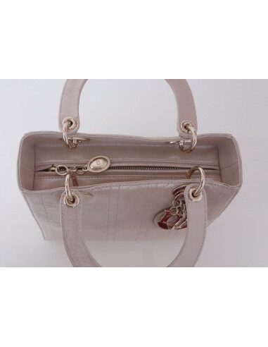 SAC LADY DIOR CHAMPAGNE