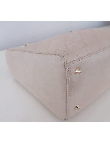 SAC LADY DIOR CHAMPAGNE
