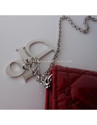 POCHETTE DIOR EVENING ROUGE