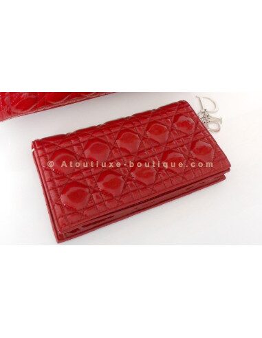 POCHETTE DIOR EVENING ROUGE
