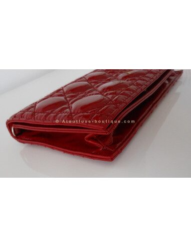 POCHETTE DIOR EVENING ROUGE
