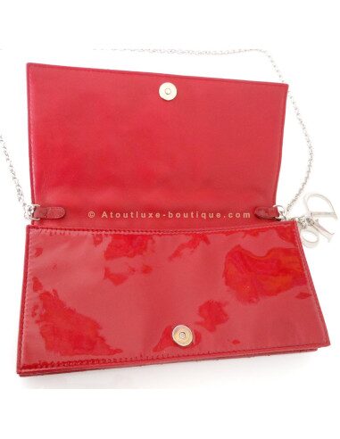 POCHETTE DIOR EVENING ROUGE