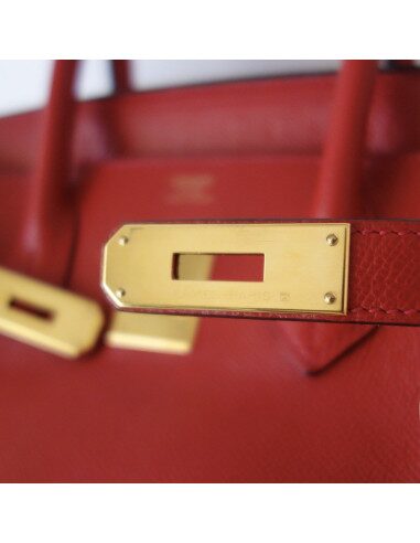 SAC HERMES BIRKIN ROUGE 30