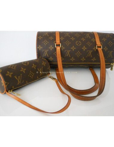 SAC VUITTON PAPILLON + SA TROUSSE ASSORTIE