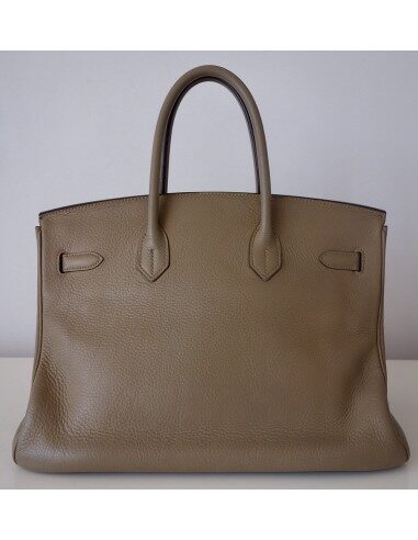SAC HERMES BIRKIN 35 GRIS TOURTERELLE