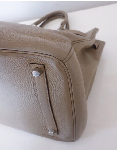 SAC HERMES BIRKIN 35 GRIS TOURTERELLE