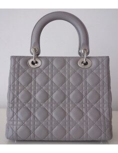 SAC LADY DIOR GRIS 2