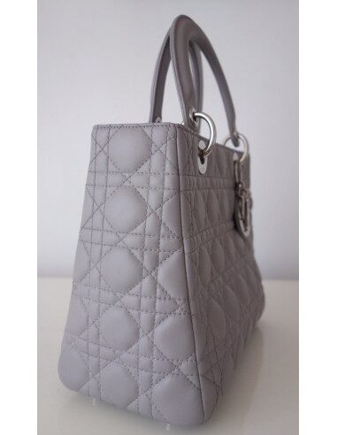 SAC LADY DIOR GRIS