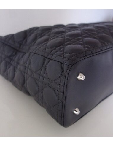 SAC LADY DIOR GRIS TGM