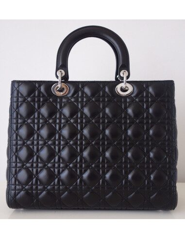 SAC LADY DIOR GM NOIR