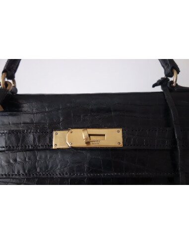 SAC HERMES KELLY CROCODILE