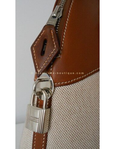 SAC HERMES BOLIDE 35 BICOLORE