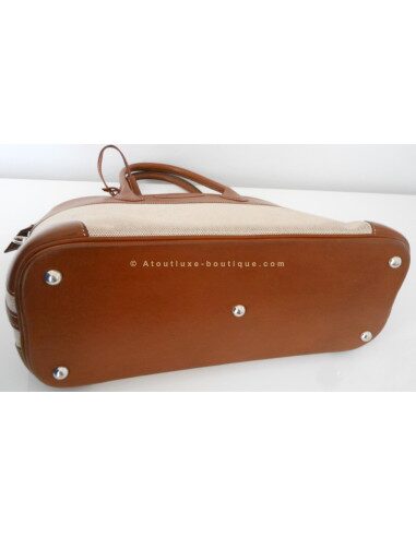 SAC HERMES BOLIDE 35 BICOLORE