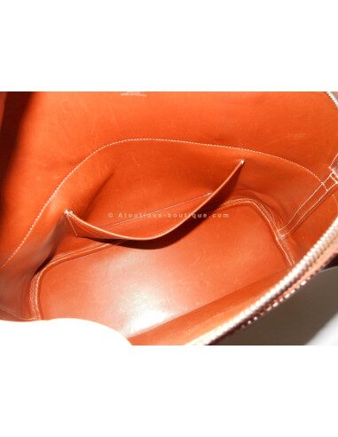 SAC HERMES BOLIDE 35 BICOLORE