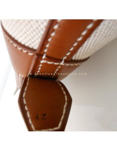 SAC HERMES BOLIDE 35 BICOLORE