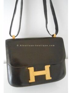SAC HERMES CONSTANCE MARRON 2