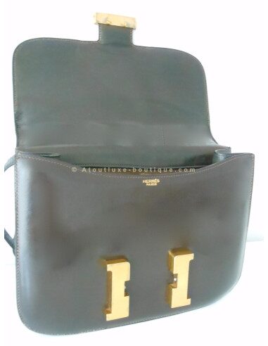 SAC HERMES CONSTANCE MARRON