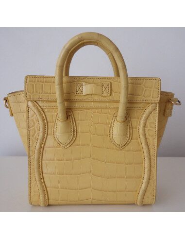 SAC LUGGAGE NANO CELINE ALLIGATOR