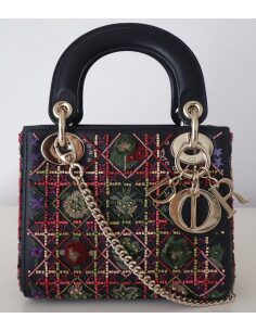 SAC MINI LADY DIOR BRODÉ