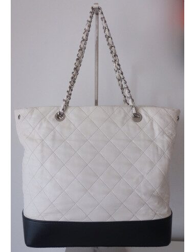 SAC CHANEL SHOPPING BICOLORE