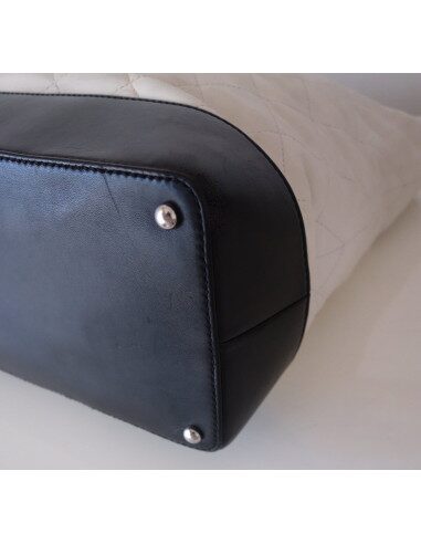 SAC CHANEL SHOPPING BICOLORE